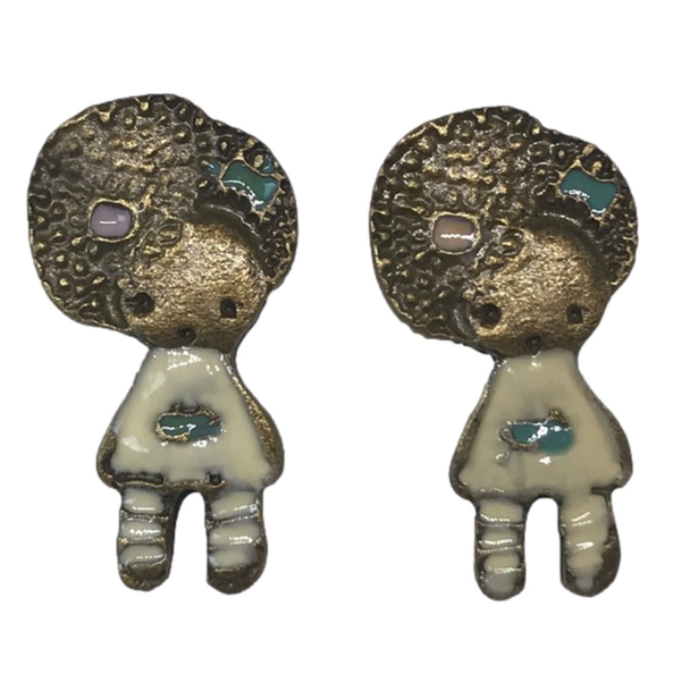 AFRO GIRLY EARRINGS